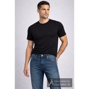 True Religion NWT Ricky SN Flap Straight Jeans Mens 34 Med Rustic barn Wash